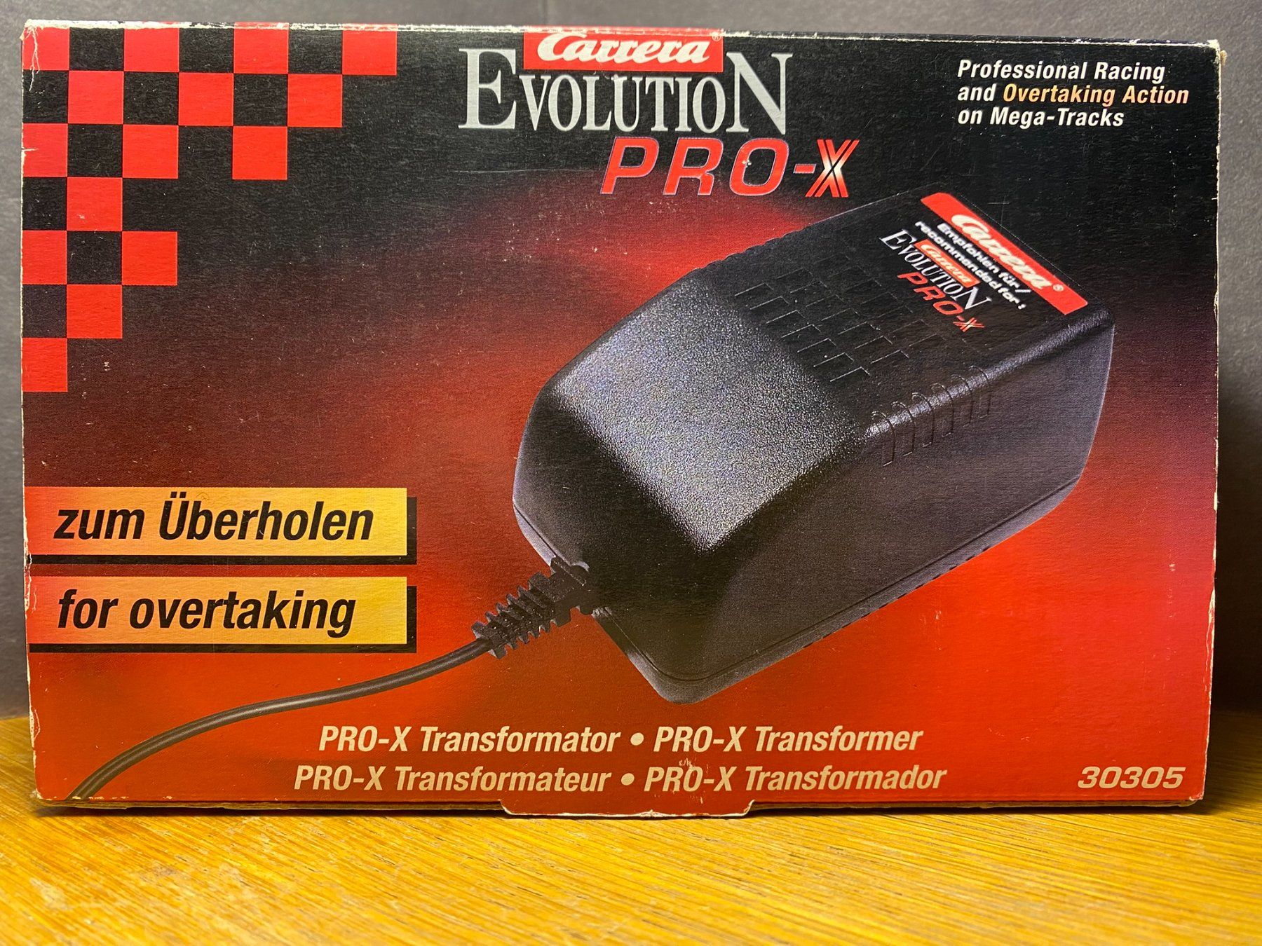 Carrera Piste: Carrera Evolution PRO-X Transformator 30305 - NEU + OVP – Nuovo e nell'imballaggio originale da Spiez venduto da Mlandcruiser