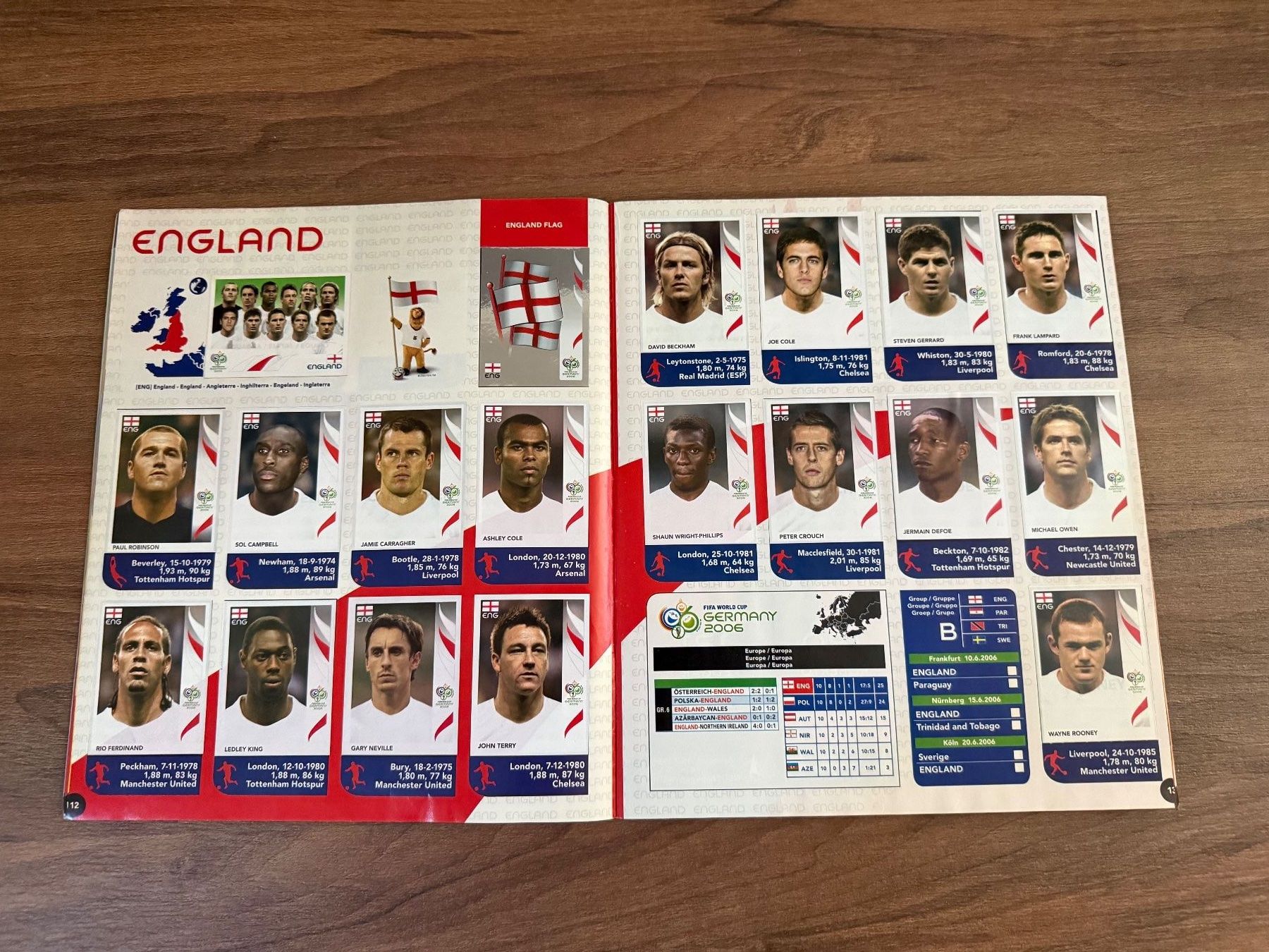 Panini Album: Album Panini WM 2006 - Komplett – Usato da Chiggiogna venduto da TheLegend88 2