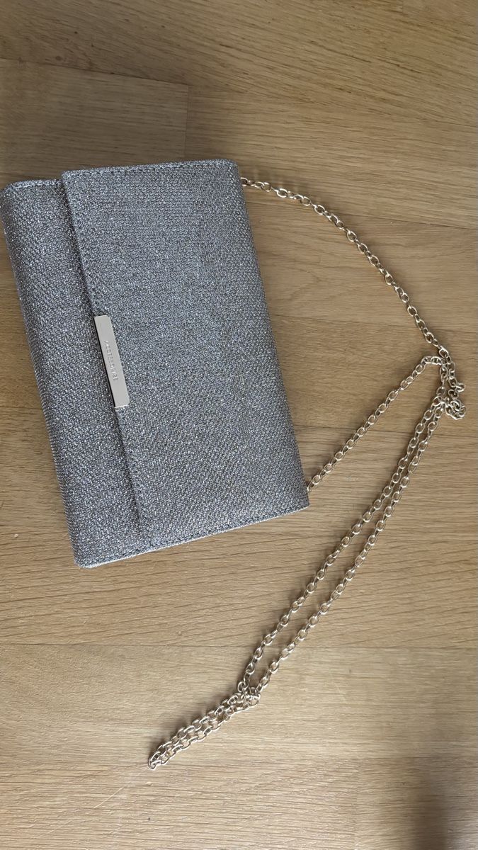 Borse da donna: Glitzer Clutch mit Kette – Nuovo (secondo la descrizione) da Zürich venduto da SandraF. 3