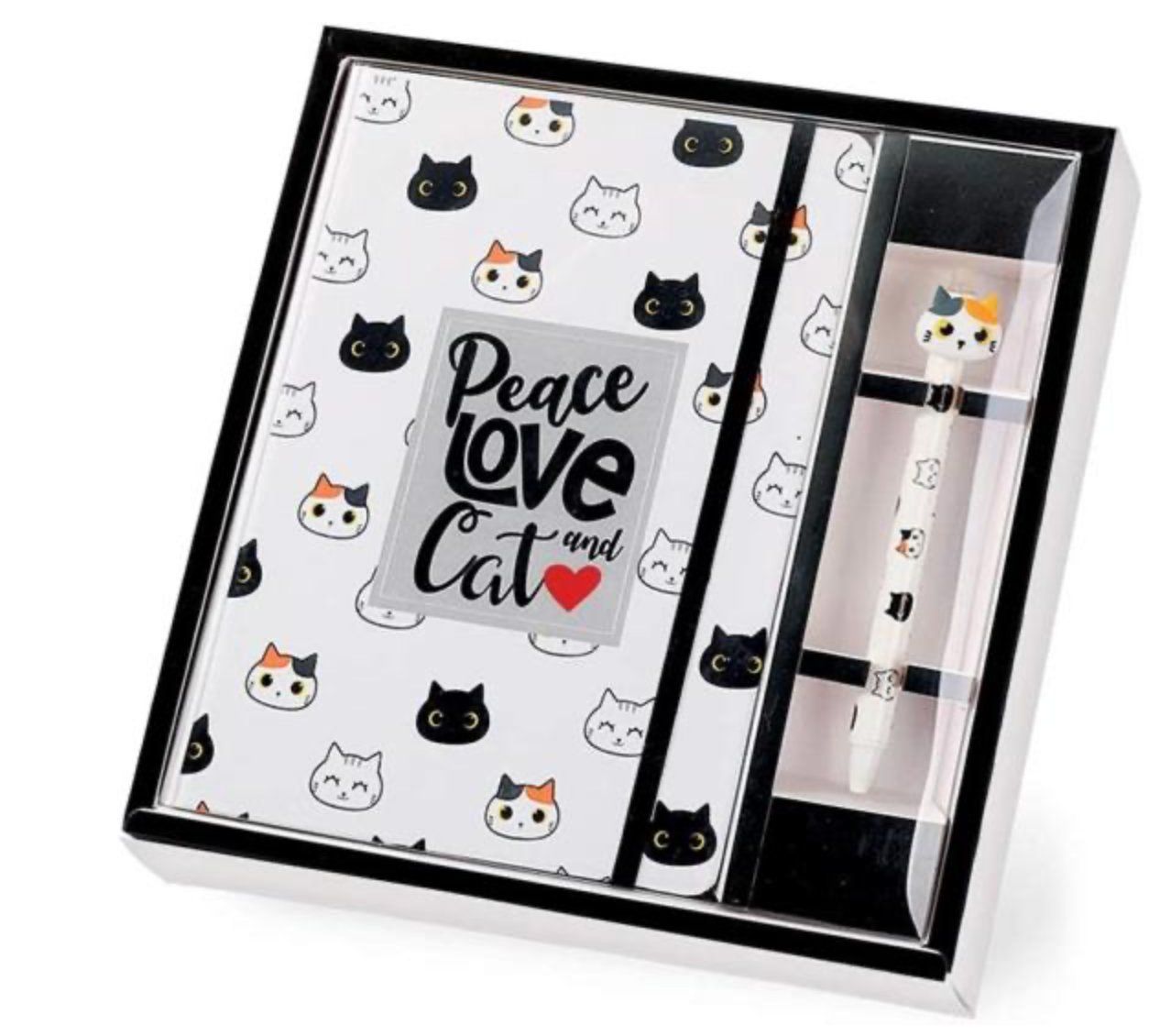 Blocs de correspondance: COFFRET CAHIER A5 & STYLO CHAT – Neuf avec emballage d'origine à Châtelaine par suisseshopping