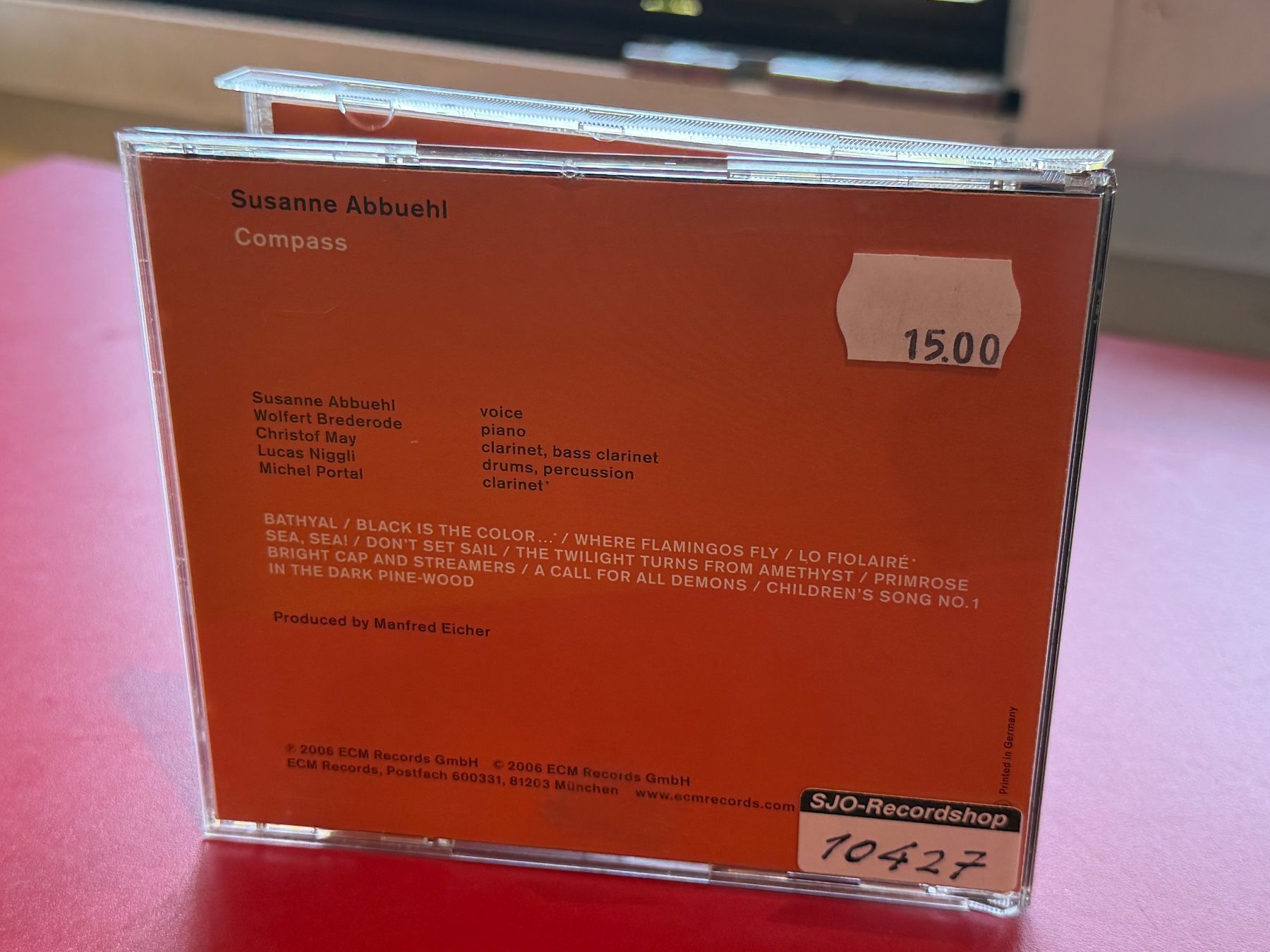 CDs: Susanne Abbuehl - Compass - HF41AS – Neu (gemäss Beschreibung) aus Küsnacht ZH von JazzRecords 1
