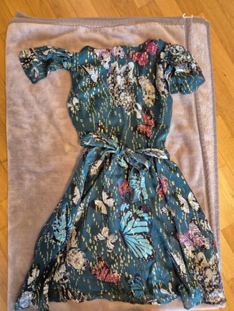 MAX&Co Kleid, Gr. 38 EU neu mit Etikett, Sommer! 80% Silk