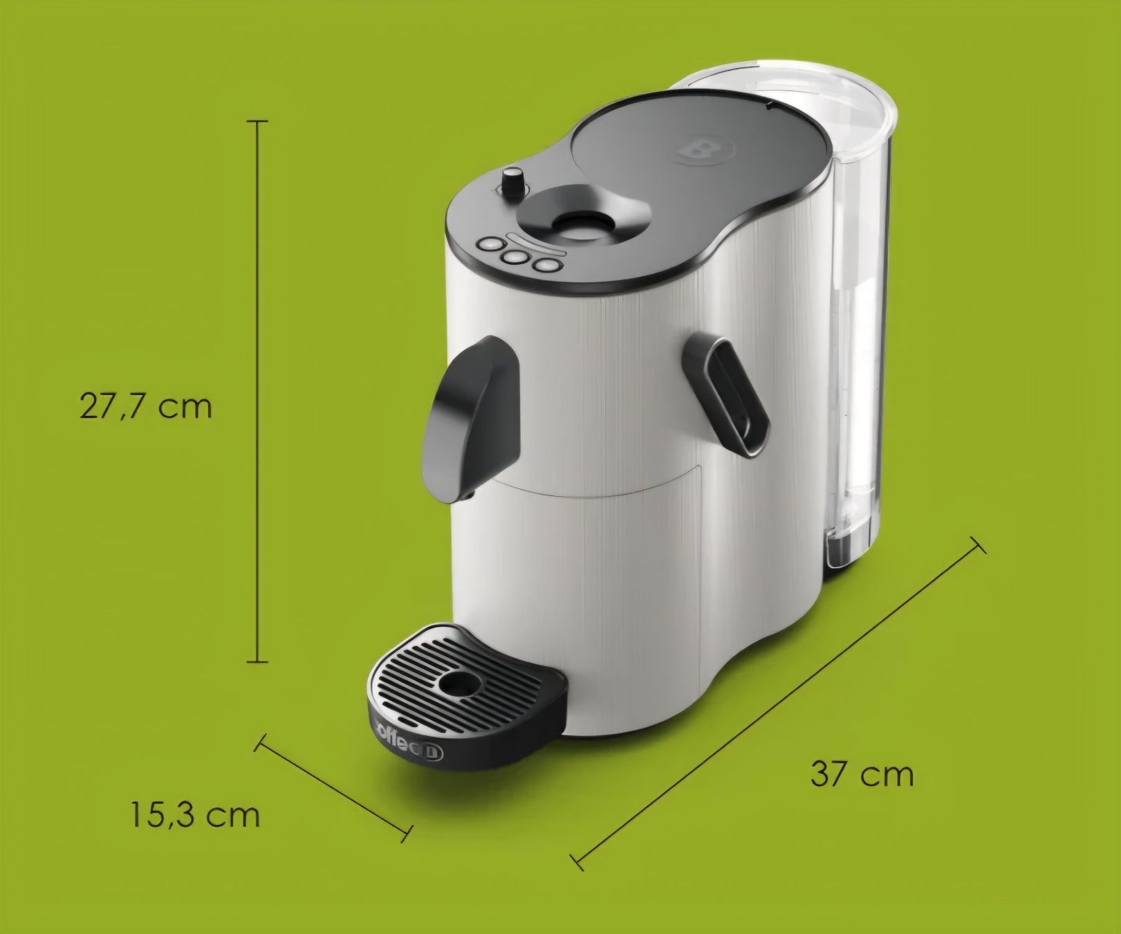 Coffee B Macchine per caffè & Macchine per espresso: CoffeeB Kaffemaschine, neu, grau, mit 6 Pack Kapseln – Nuovo e nell'imballaggio originale da Horw venduto da tan_5chx