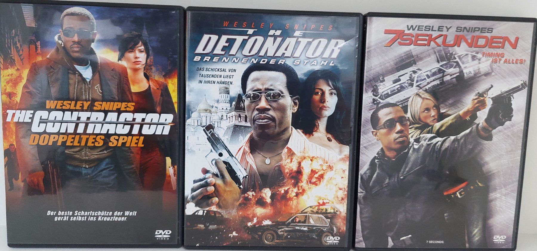 Tutti i DVDs: 3 DVD mit Wesley Snipes – Usato da Münchenbuchsee venduto da mummeli