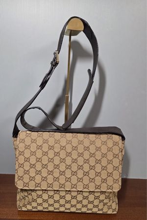 Umhängetasche GUCCI Canvas monogramm guter Zustand
