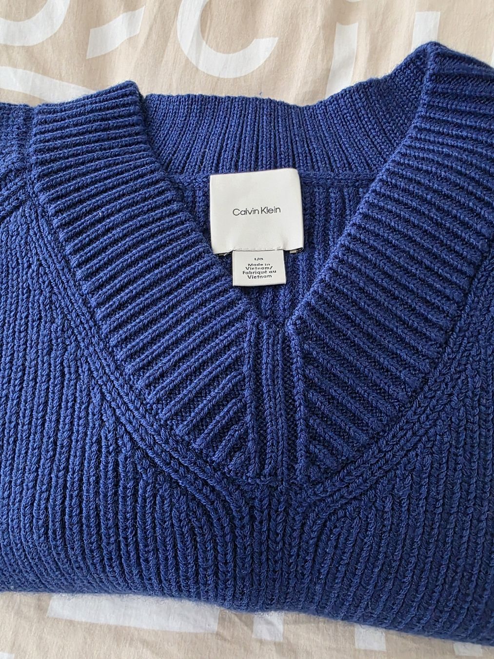Calvin Klein Maglioni & Felpe: Calvin Klein Pullover, Grösse L, dunkelblau, Top Zustand! – Usato da Oftringen venduto da JG__4 3