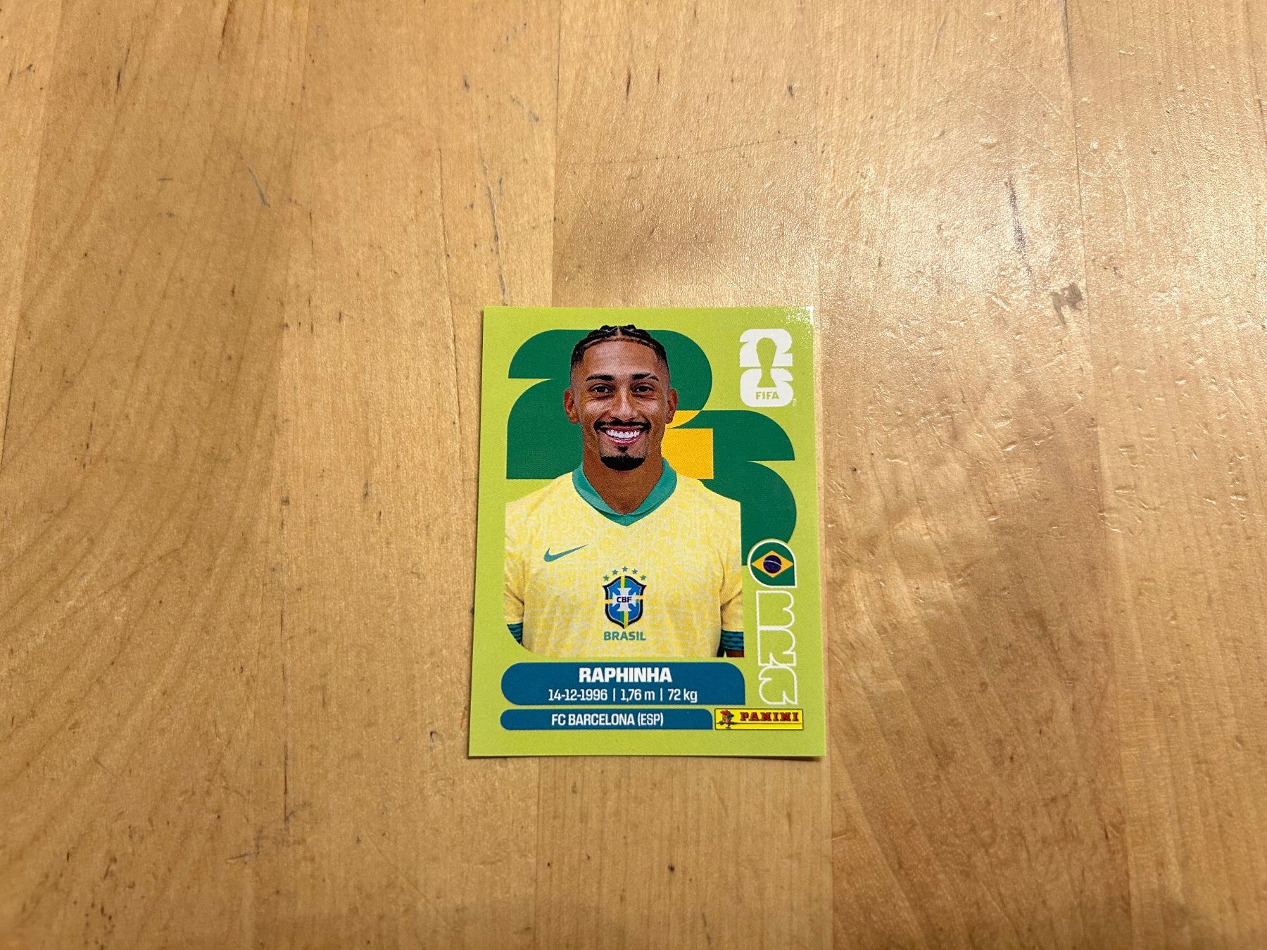 Panini Cartes à collectionner: Panini Raphinha Brasil Nr.19 – Neuf (Voir description) à Meienried par janosch7
