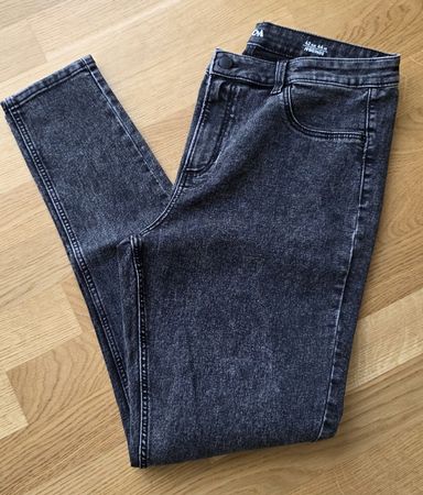 Damen Jeans Jeggins schwarz,Gr.42