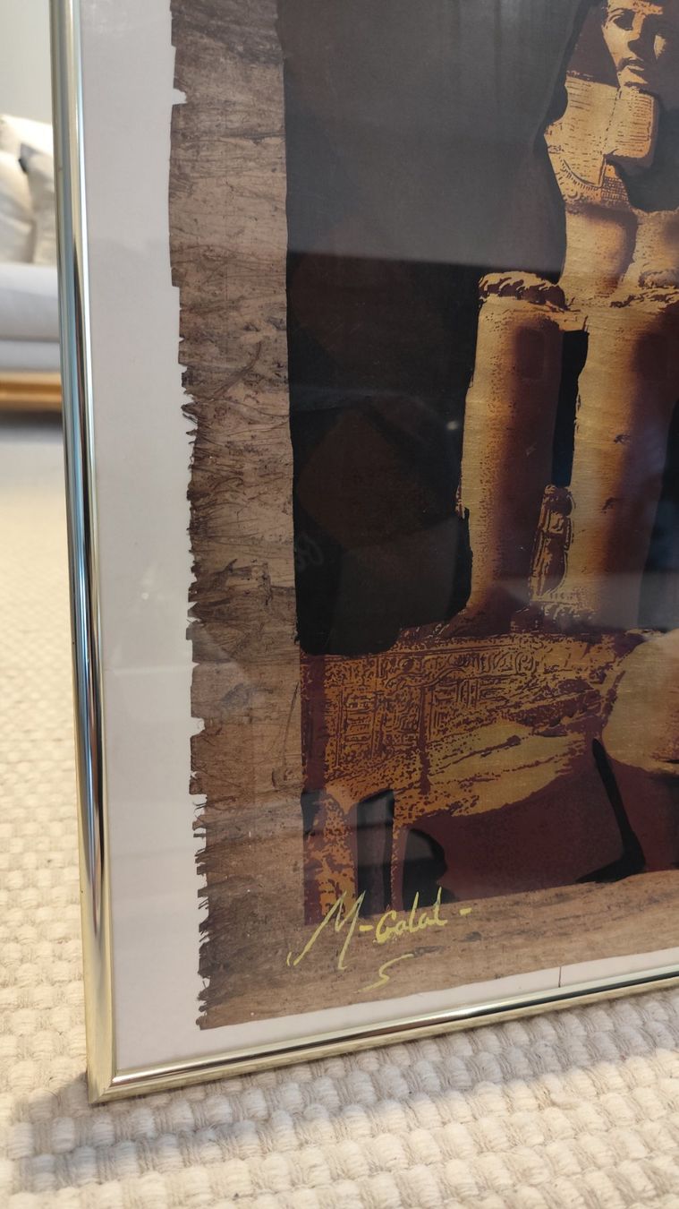 Foto & Immagini: Papyrus Bild Abu Simbel – Usato da Ruggell venduto da Martefilm 2