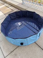 Hundepool Freezear Ø 80 x 20 cm blau neuwertig