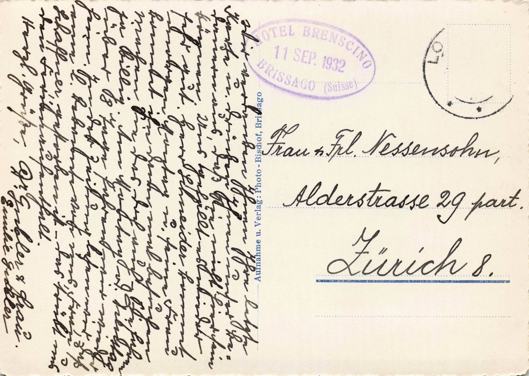 Cartoline postali: Brissago G – Usato da Biasca venduto da Blenio71 1