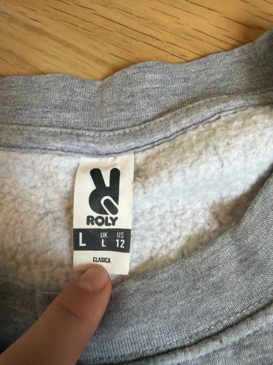 Pulls & Sweat-shirts: Grauer Roly Pullover Grösse L – D'occasion à Mels par SarahMeier1999 1