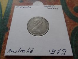 AUSTRALIA  5  Cents  1979