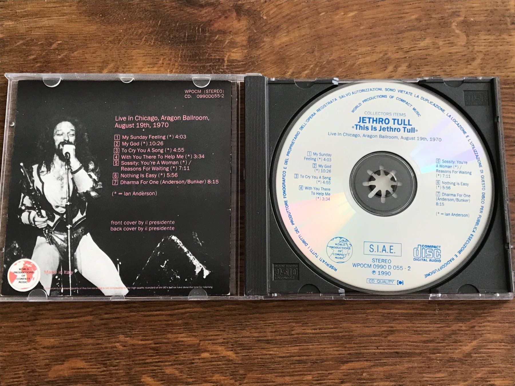 CD: JETHRO TULL - This is Jethro Tull - Live Chicago 1970 – Usato da Buchs AG venduto da Archie 1
