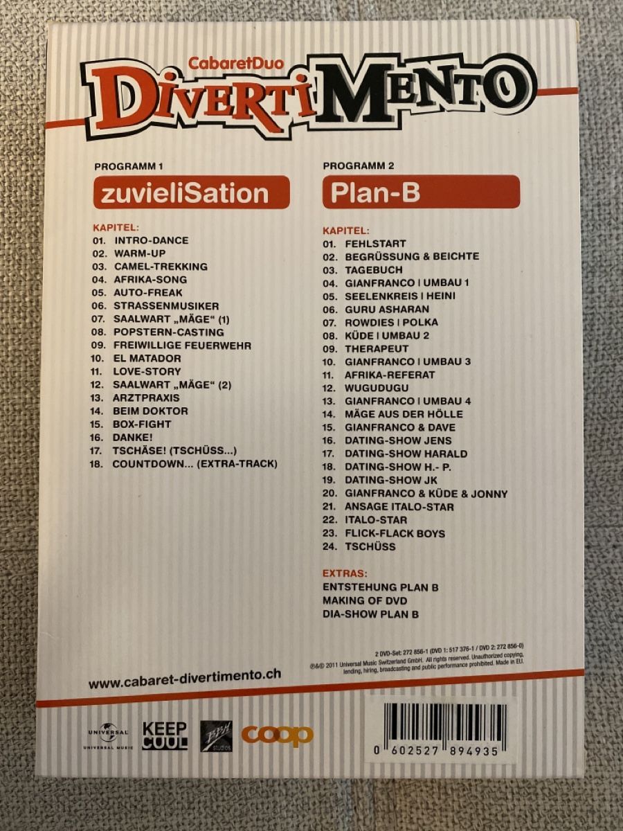 Alle DVDs: Divertimento DVD 2x – Gebraucht aus St. Gallen von sabrina_19 1