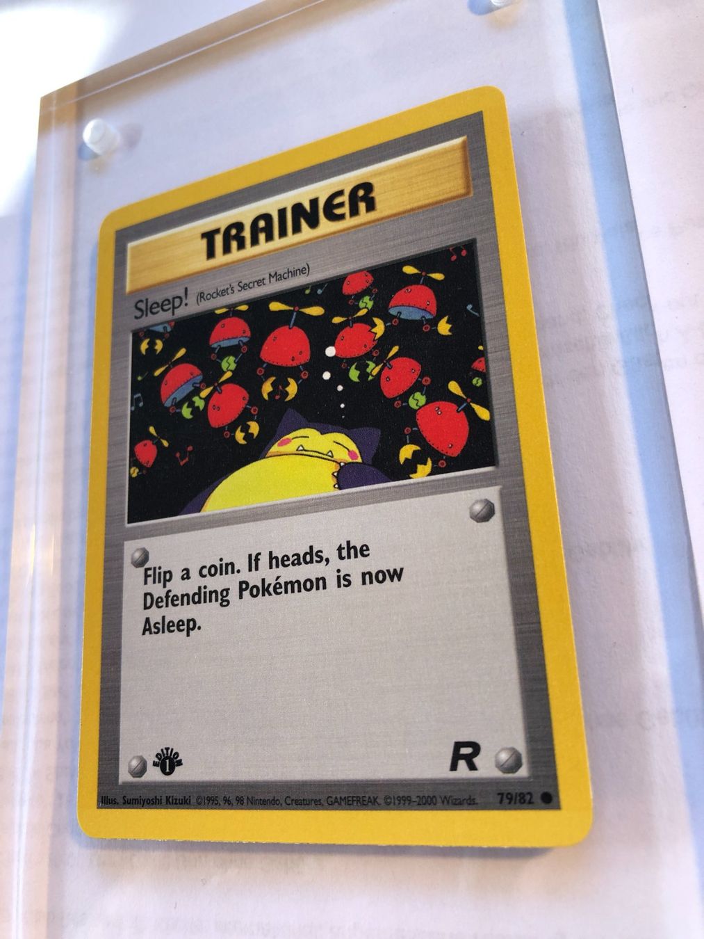 Carte collezionabili: Sleep! 1st Team Rocket - MINT - ab 1.- – Usato da Giubiasco venduto da dan_pr8b 2