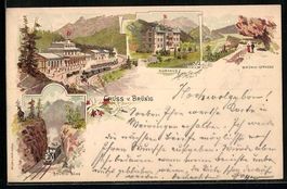 Litho Brünig, Kurhaus, Brünig-Strasse,