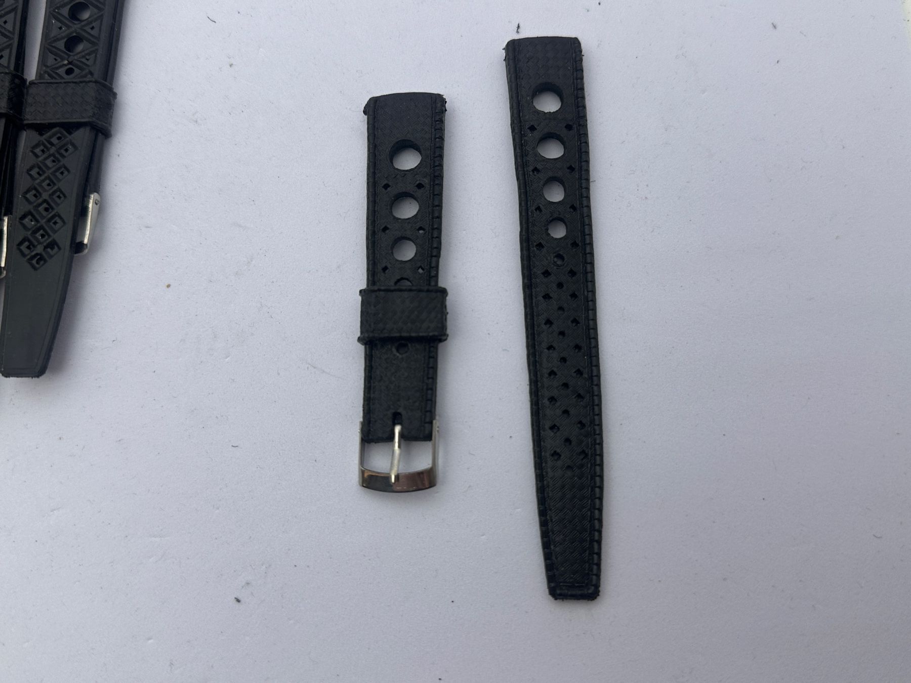 Uhren: 10 Uhren 17mm Kautschuk Bänder – Gebraucht aus Brüttisellen von AlphaOmega05 2