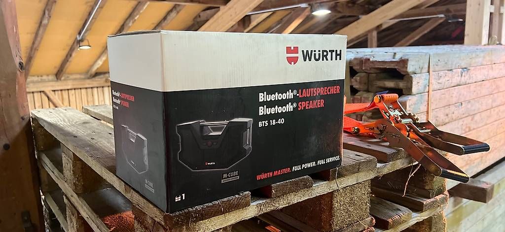 Würth Casse acustiche: Würth Bluetooth-Lautsprecher – Usato da Altstätten SG venduto da Urs_Thuer_AG