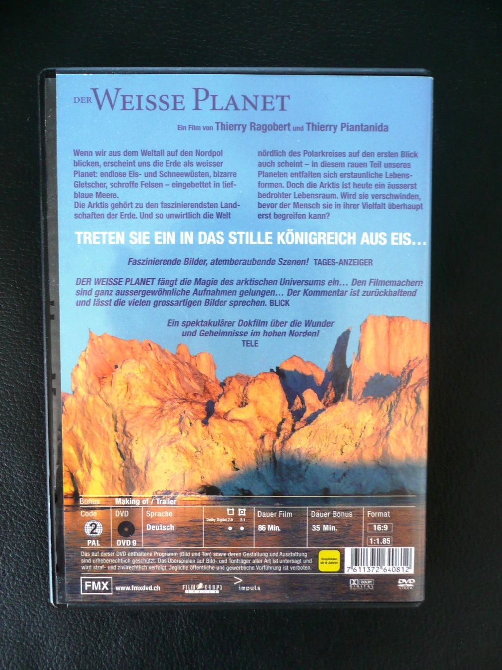 Tutti i DVDs: DER WEISSE PLANET – Usato da Zürich venduto da zuerich00 1
