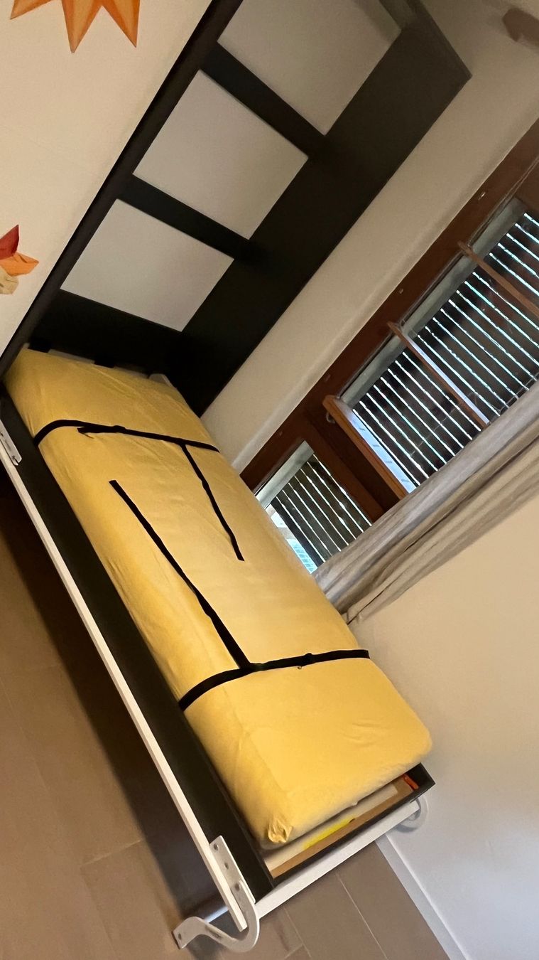 Lits: Wandklappbett Smartbett Murphy weiss anthrazit – D'occasion à Winterthur par Con8trol 3