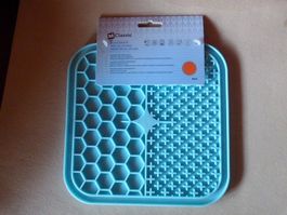 Schleckmatte / Futternapf M-classic, hellblau, NEU