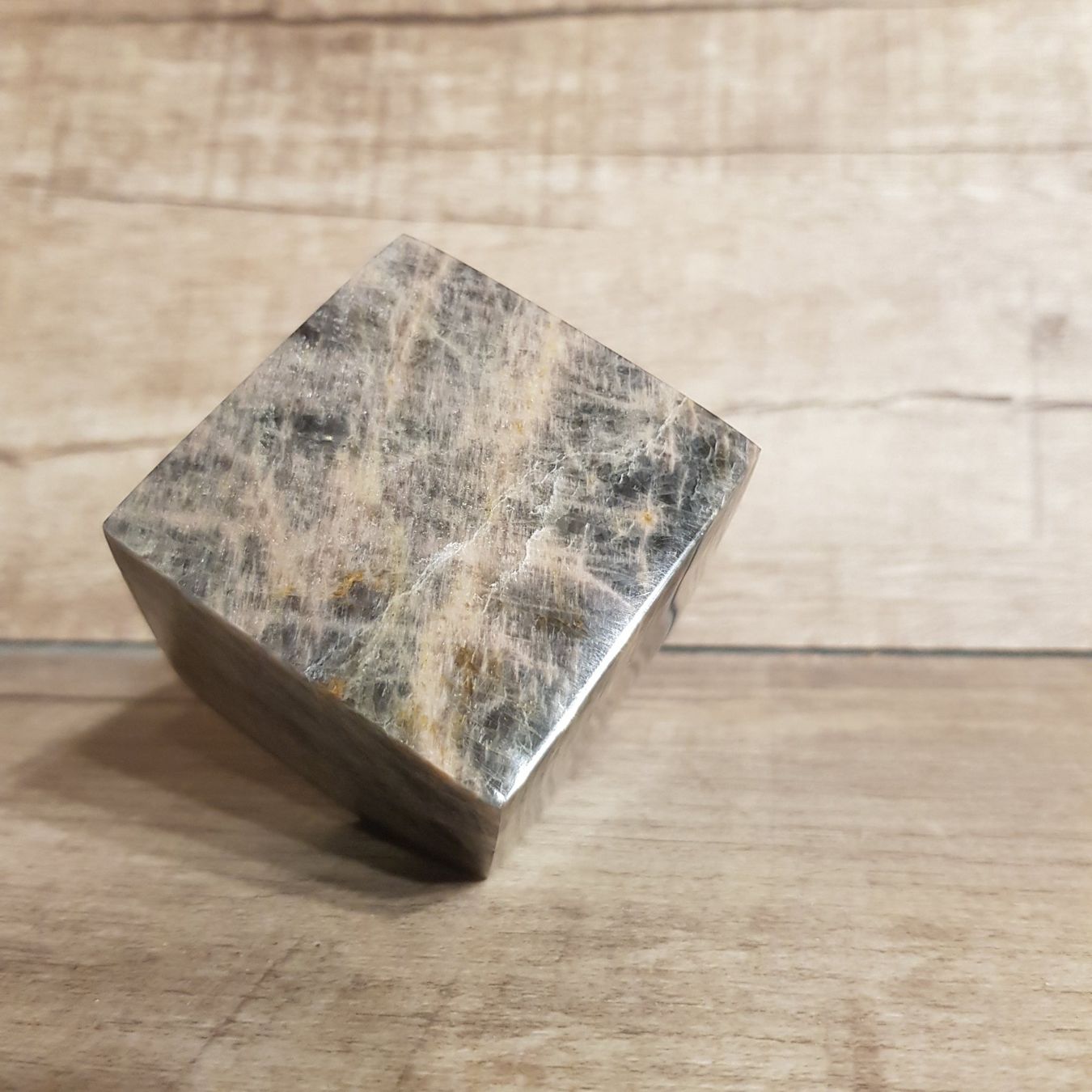 Minerali & Pietre curative: Mondstein Cube Würfel  Nr 229 – Nuovo (secondo la descrizione) da Schwanden-Brienz venduto da Testudo06 4