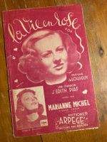 Edith Piaf partition "La Vie en Rose" Piaf/Louiguy