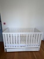 Kinderbett weiss mit Schubladen guter Zustand