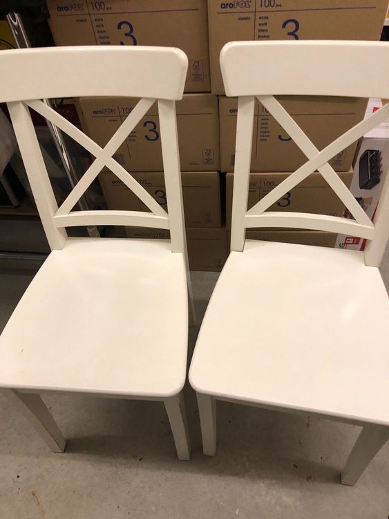 Weisse Holzstühle Ikea Kaufen auf Ricardo