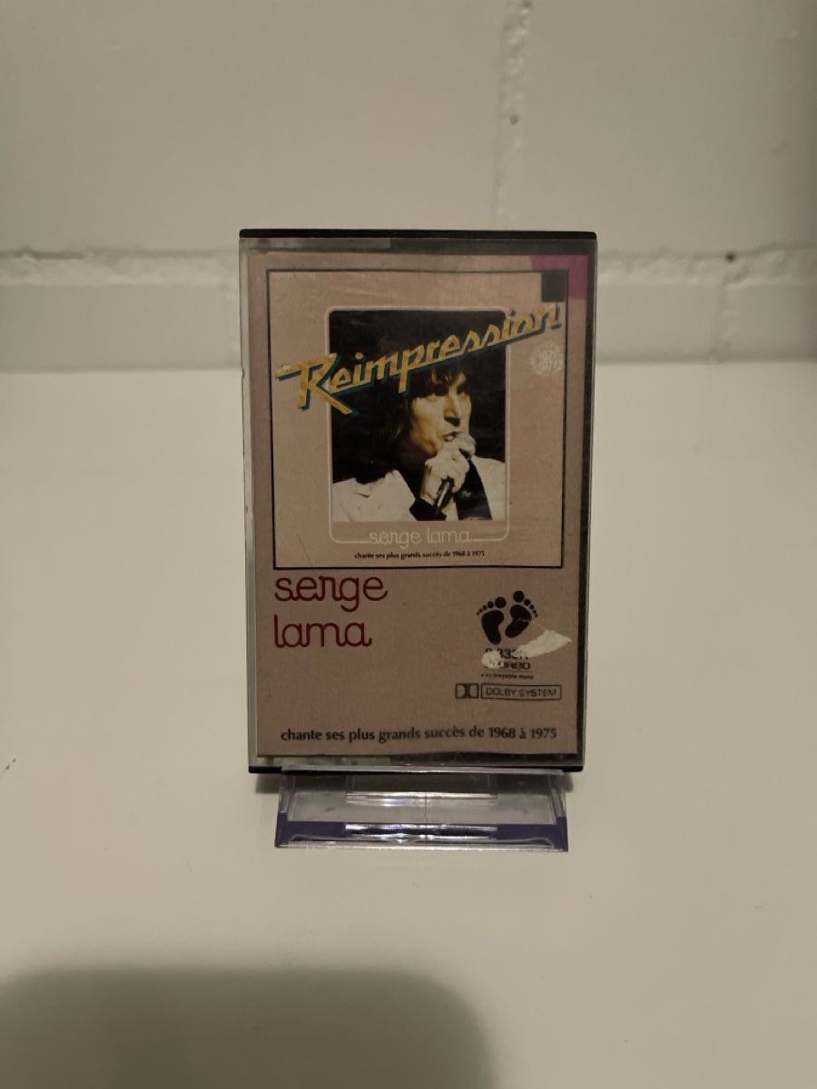 Musicassette: Musikkassette Serge Lama Reimpression – Usato da Unterkulm venduto da AnoliOccasion