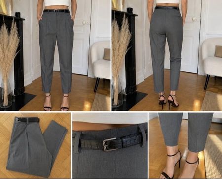 Pantalon tailleur Zara – Taille S  Pantalon tailleur gris