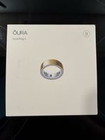 Oura Ring 4 Gold Grösse 9 mit Ladekabel