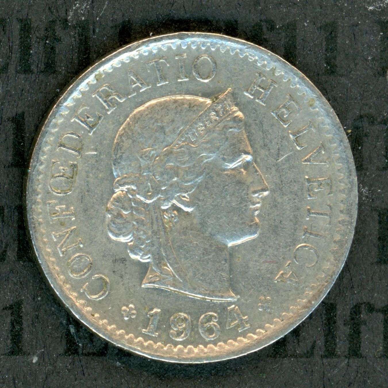 Tutti le monete: CHF___0.05 1964 -vz 5 Rappen – Usato da Widnau venduto da Elf11