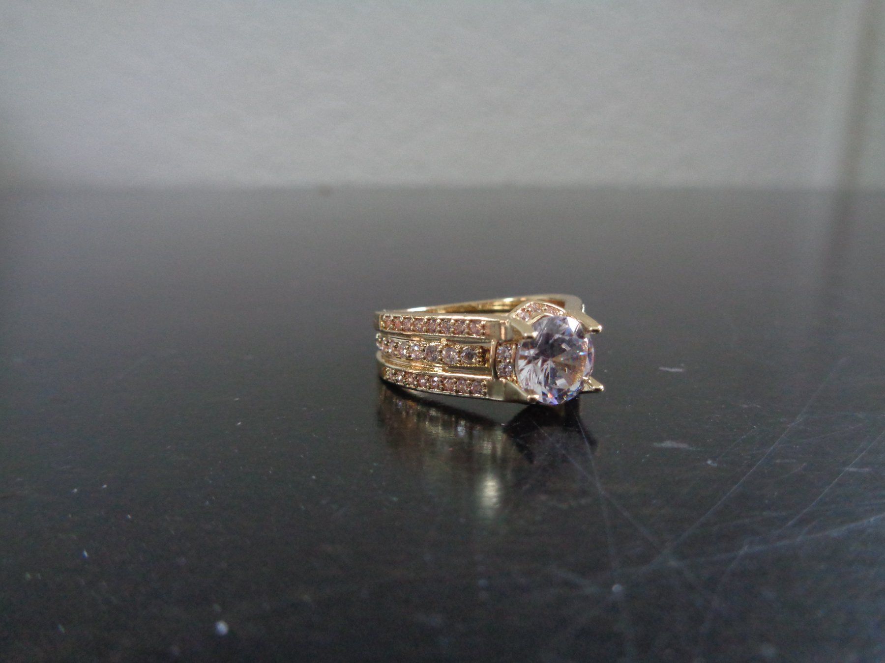 Ringe: Ring Edelstahl gold (Grösse 52) – Neu und originalverpackt aus Langenbruck von Gumsi 1