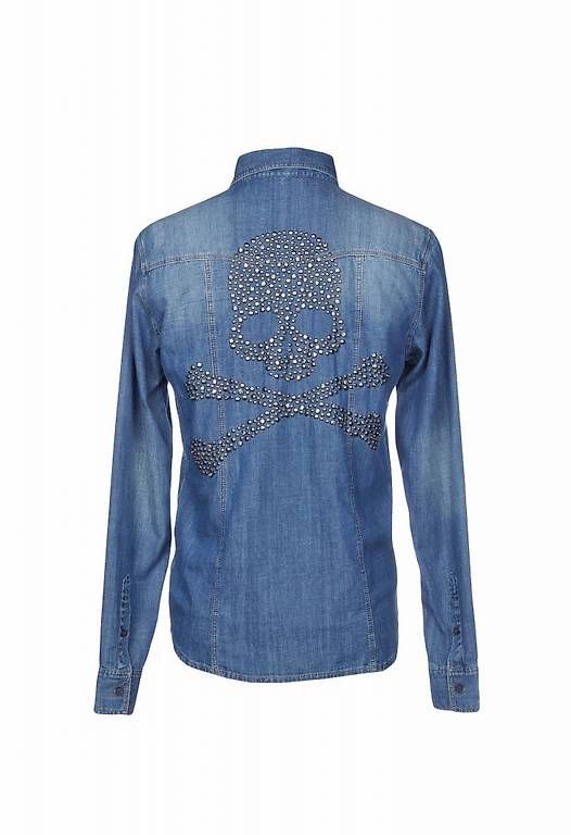 Chemisiers: Denim Hemd Philipp Plein – D'occasion à Zürich par Omega_Kappa