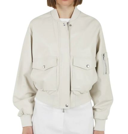 Leder Bomberjacke ELEVENTY WOMAN NEU Gr. 34