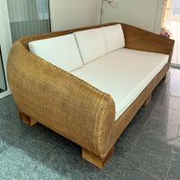 Relaxliege-Loungeliege-Sonnenliege-Daybed rattan