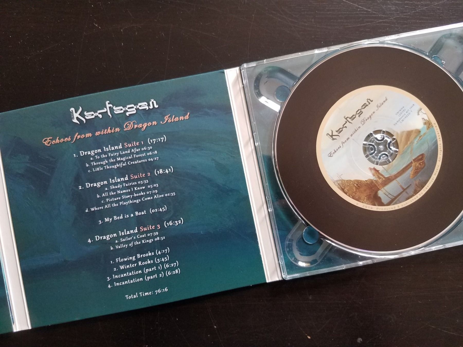 CDs: Karfagen, Echoes from within Dragon Island CD – D'occasion à Lostorf par MidnightRider59 3