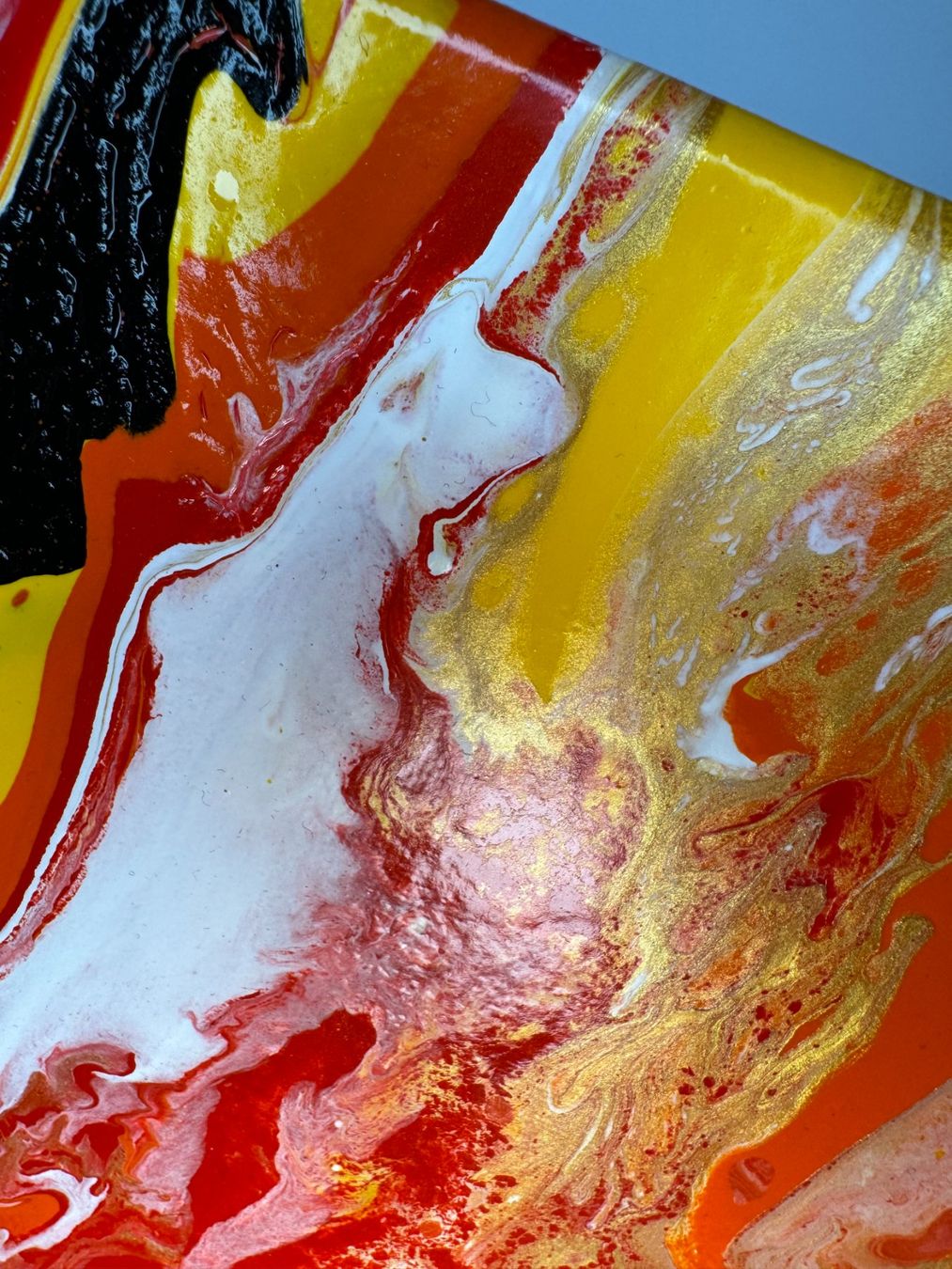 Dipinti: Acryl-Flüssigmalerei, rechteckig – Usato da Schlieren venduto da MayaSheng1983 1