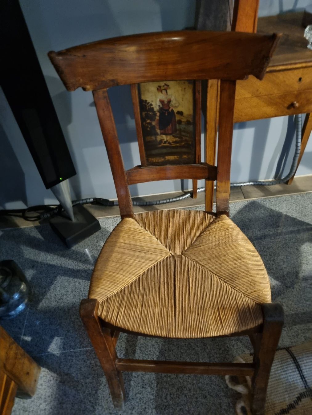 Sedie: Rare suite de 6 chaises Directoire d'époque origine bernoise – Usato da Morgins venduto da pmd_px9d 2