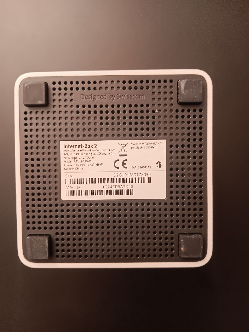 Swisscom Modem & Router: internet box 2 swisscom – Usato da Lausanne venduto da Grabock 4