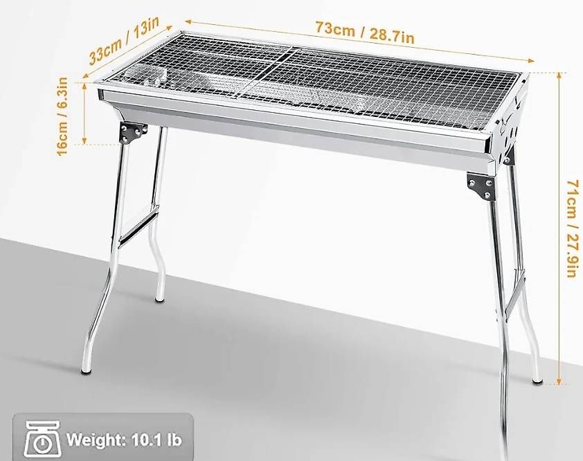 Grills: BBQ Grill Edelstahl Holzkohlegrill – Gebraucht aus Aarburg von Rbstarr 1