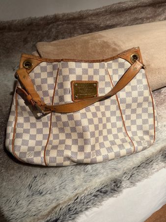 Louis Vuitton Handtasche, Modell Damier Azur, Top Zustand...