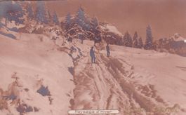 Paysage d'Hiver Bonne année      ( 30 XII 1911 )