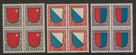 1920 : Pro Juventute im Viererblock */**