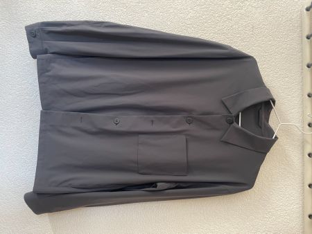 Uniqlo overshirt grey L