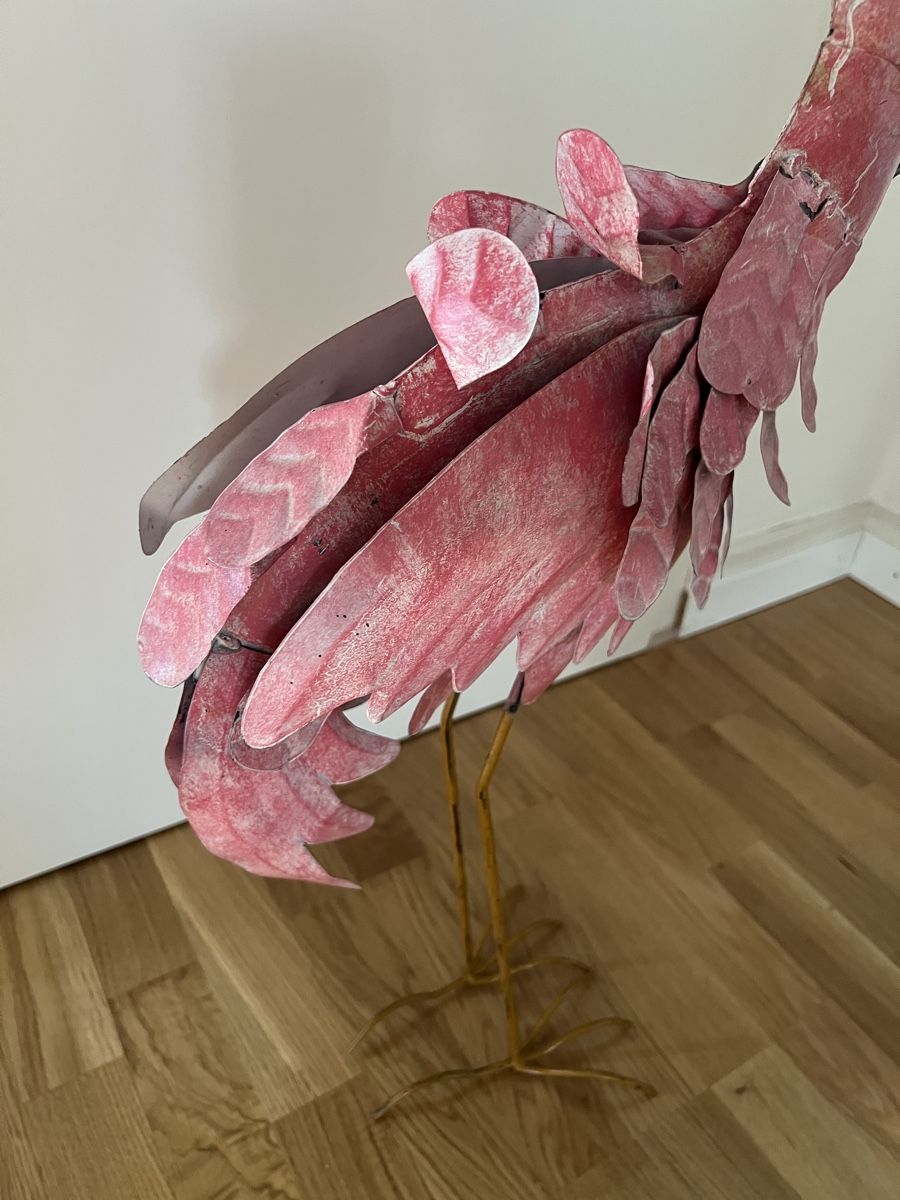 Sculture & Statue: Flamingo Skulptur aus Metall – Usato da Frick venduto da clembou 1