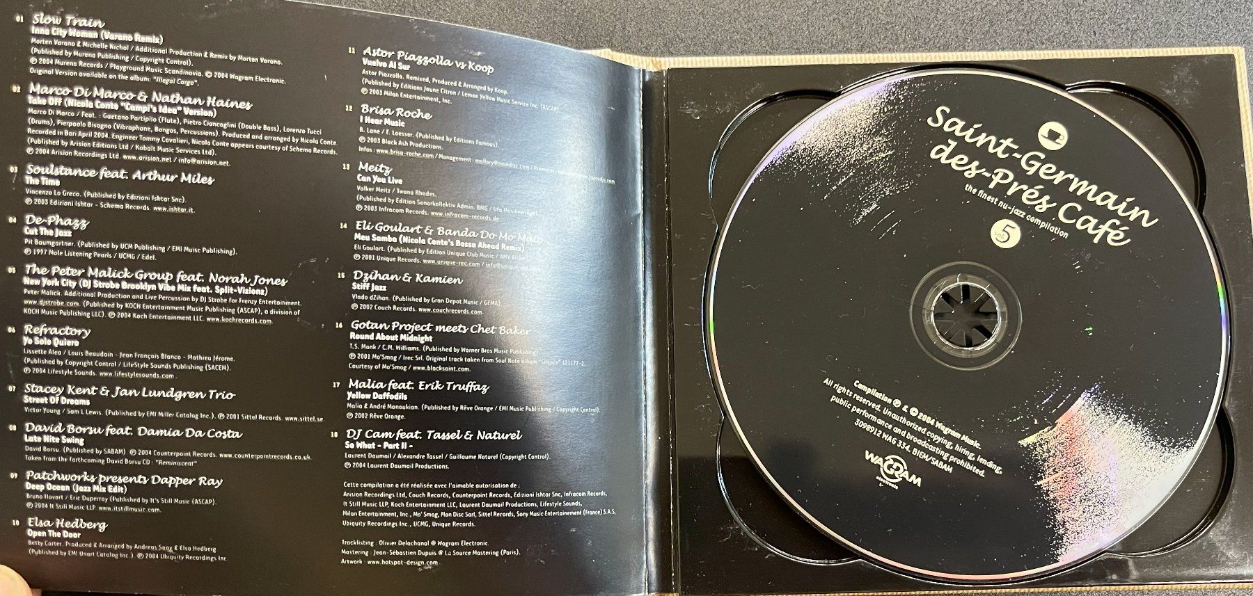 CDs: Saint Germain des Prés Café, Vol. 5 - CD – Gebraucht aus Oftringen von Vucki 1