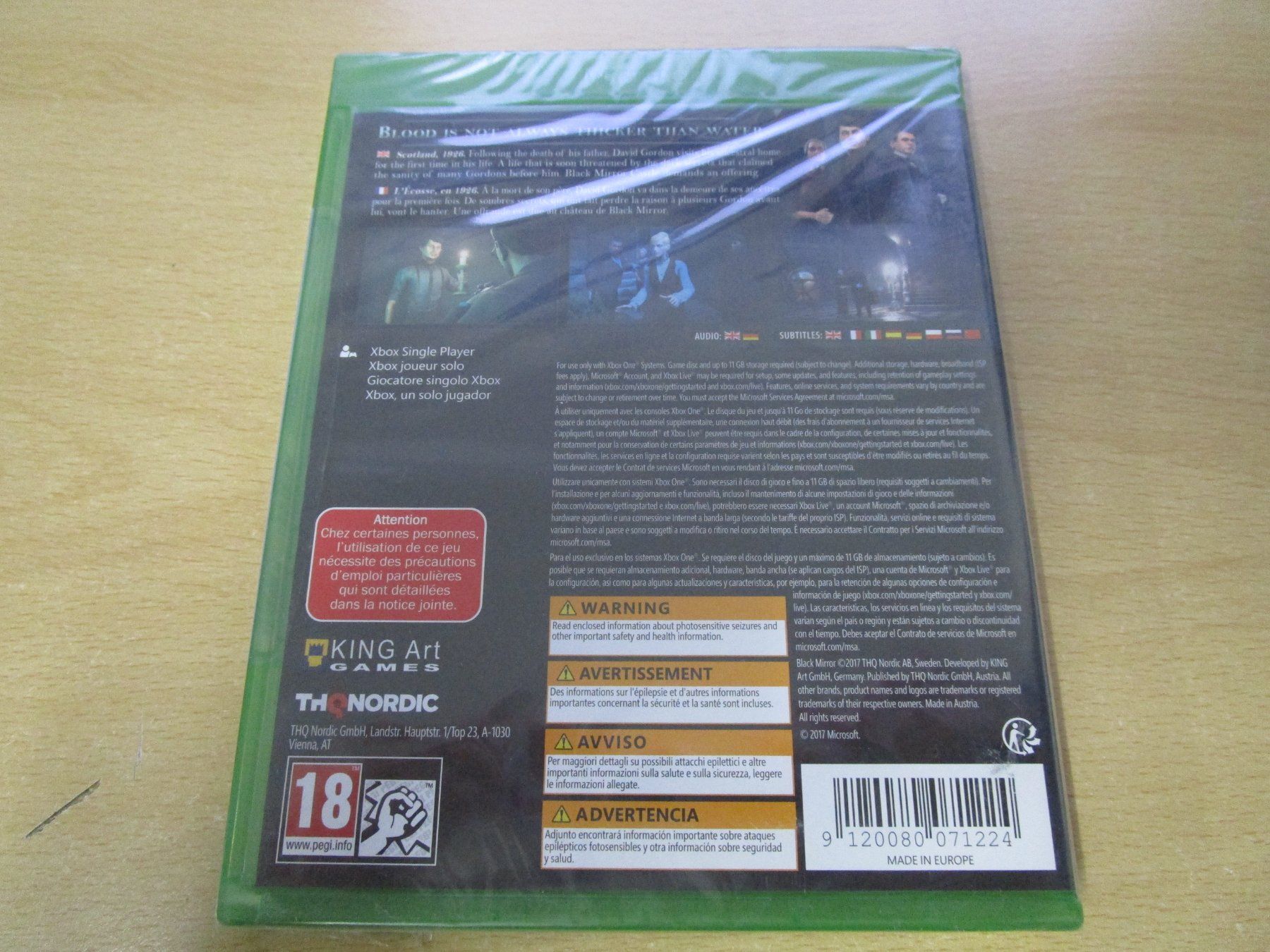 Microsoft Giochi: Black Mirror F Xbox One Neuware X1 XBOXONE – Nuovo e nell'imballaggio originale da Goldau venduto da agestuffer 1